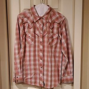 Back In the Saddle snap shirt